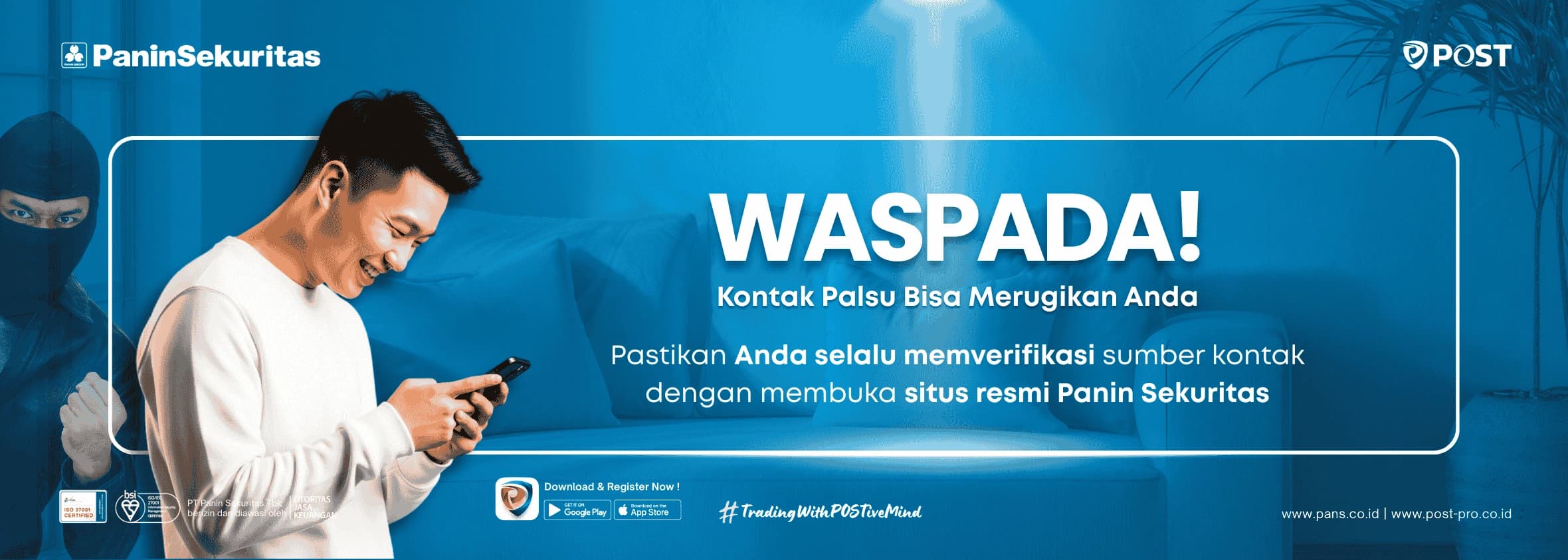 Waspada ! Kontak Palsu PT Panin Sekuritas Tbk Dapat Merugikan Anda
